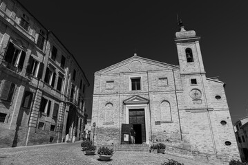 Recanati. Marche. The church of Santa Maria di Montemorello