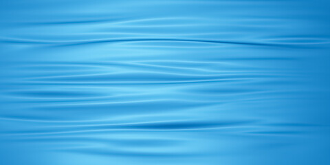 Blue water ripples or waves background abstract textures smooth silk wallpaper with copy space for text