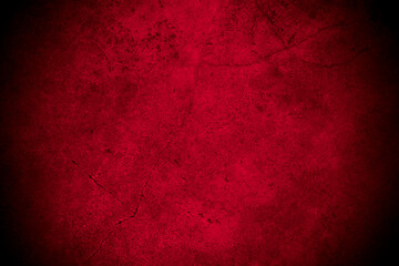 Old wall texture cement black red  background abstract dark color design are light with white gradient background.