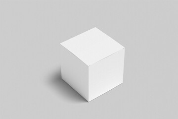 Square box mockup