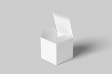 Square box mockup