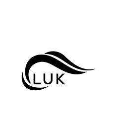 LUK letter logo. LUK blue image. LUK Monogram logo design for entrepreneur and business. LUK best icon.
 - obrazy, fototapety, plakaty