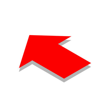 Red Arrow Png Illustration 