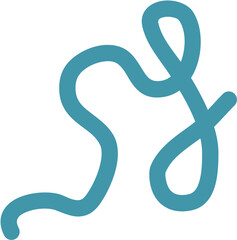 Obraz premium Abstract Line Doodle