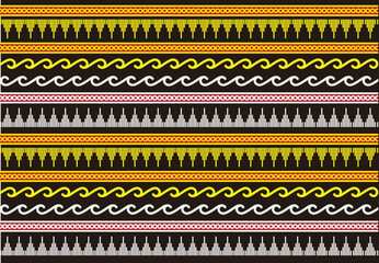 The development of the Kerawang Flat Batik motif from Aceh, Indonesia