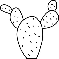 Cactus Hand Drawn