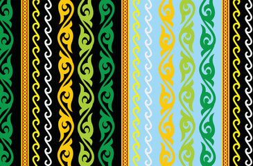 The development of the Kerawang Flat Batik motif from Aceh, Indonesia