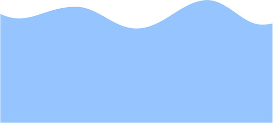 Blue Wave Border