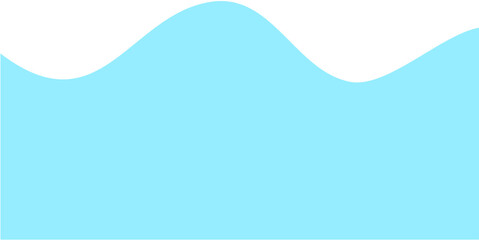 Blue Wave Border