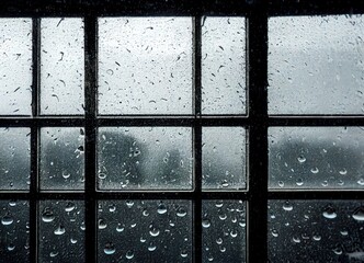 A rainy window