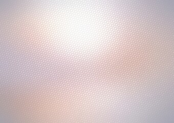 Light grey pearlescent textured background decorated subtle shimmering dots mosaic.