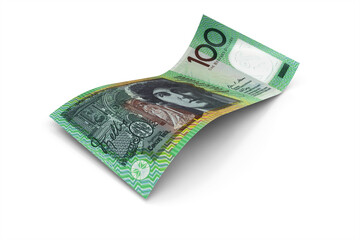 100 Australian Dollars Note I - obrazy, fototapety, plakaty
