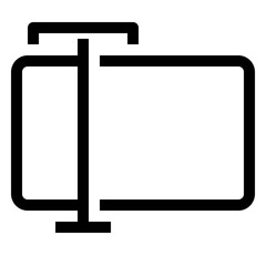 Icon Text Box With Style Outline