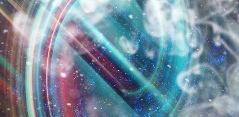 Abstract lines background. Space star color abstraction.