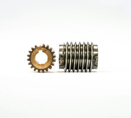 broken teeth worm gear 