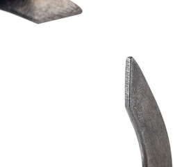 various tools on a white background