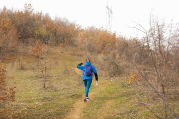 Walking in the forest