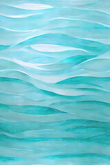 Obraz premium Water waves background 3d illustrated 