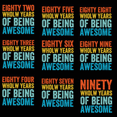 Birthday t-shirt design
