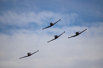 Patrouille Red Devils armée de l'air Belge