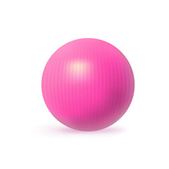 Vector Balls for fitness on the rack. 3d