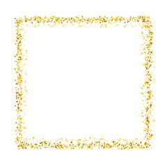 watercolor golden square frame abstract splatter