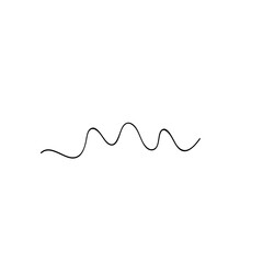 Doodle minimalist style graphic design element. 