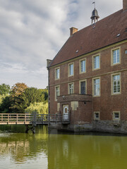 The old Castle Huelshoff in Germany