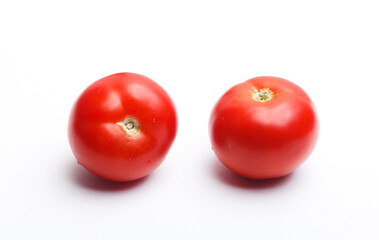 tomatoes isolated on white background