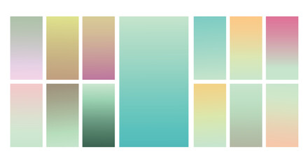 Modern Screen vector pastel gradient Background. Vibrant smooth soft color gradient for Mobile Apps, background Design. Bright Soft Color Gradient for mobile apps.
