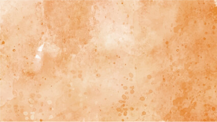 Orange watercolor background for textures backgrounds and web banners design