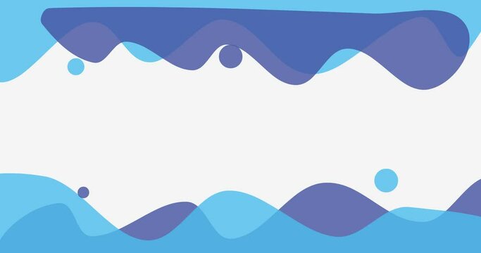 blue wave background animation