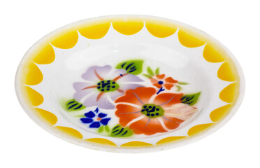 old metal plate  isolated and save as to PNG file