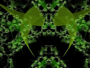 Imaginatory fractal abstract background Image