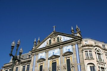 Fototapeta na wymiar Igreja dos Congregados in Porto - Portugal 