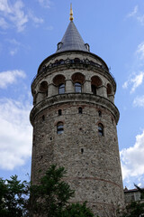 Fototapeta na wymiar Galataturm, Galata, Karaköy, Beyoglu, Istanbul, Provinz Istanbul, Türkei, Asien