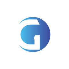 Letter g icon logo vector