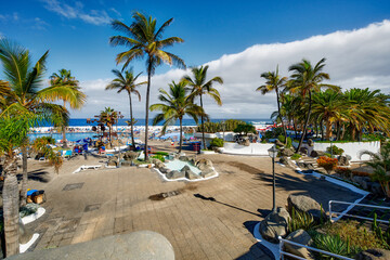 Fragment of cities - Puerto de la Cruz, Tenerife, Canary Islands