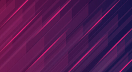 Abstract purple straight stripes. Hi-tech futuristic background.