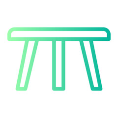 table gradient icon