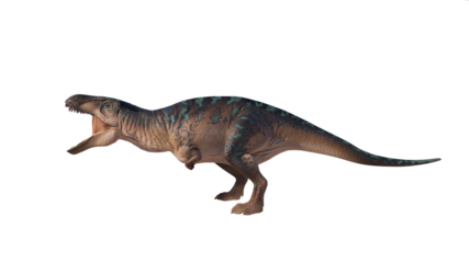 acrocanthosaurus png. acrocanthosaurus on a hollow background