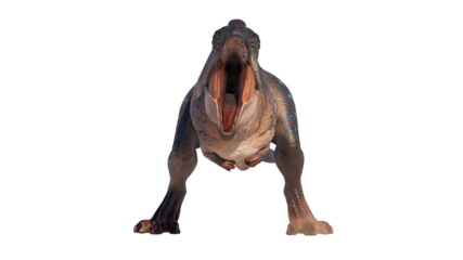 acrocanthosaurus png. acrocanthosaurus on a hollow background