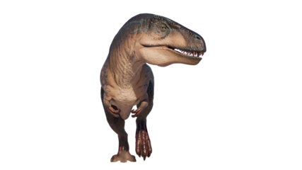acrocanthosaurus png. acrocanthosaurus on a hollow background