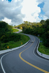 road in the mountains