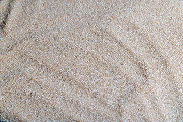 Brown crystalline sugar from cane