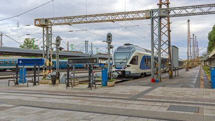 Train Platform Budapest