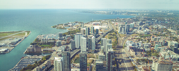 Toronto City harbour view