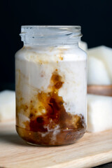 delicious yogurt with the taste of figs
