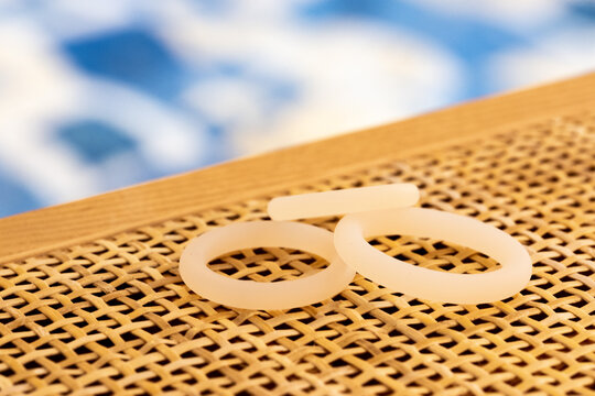 Set of penis rings in bedroom