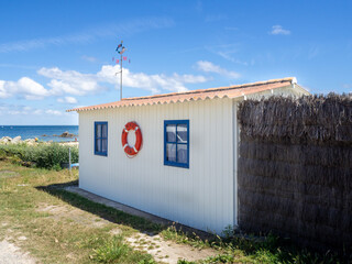 Cabanes de pêcheurs, Île d'Yeu, Vendée, Pays de la Loire, France
